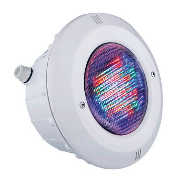 Прожектор светодиодный IML «B-032-Luxe». [RGB/Белый], Ø 280 мм, IP68, 12 Вольт, 21 Вт, закладная «под плитку»