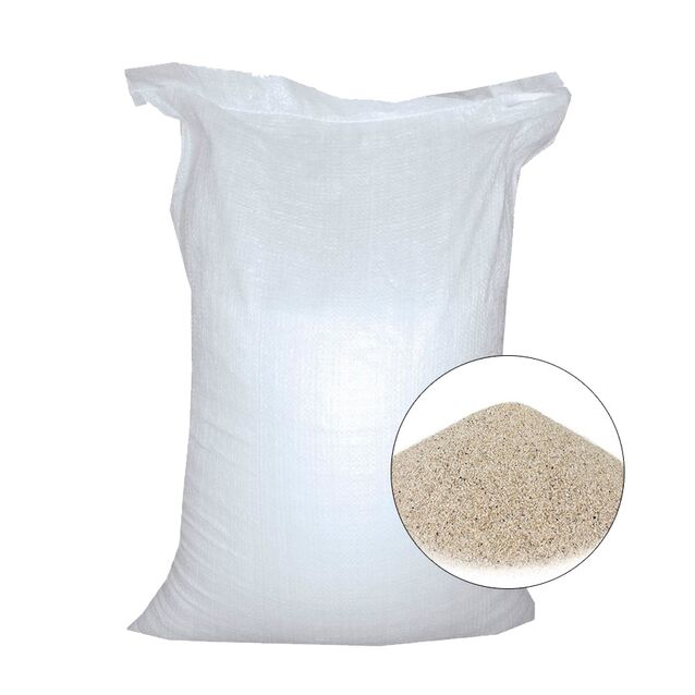 Песок кварцевый, фракция 0.5 - 0.8 мм, мешок 25 кг