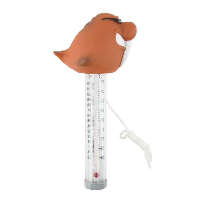 Термометр плавающий Kokido K725DIS/6P «Крутяшки», игрушка Морж