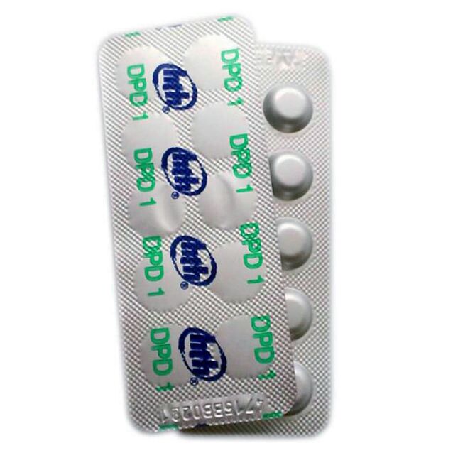 Запасные таблетки ARCH Water Products hth A590110H1 DPD No.1, для определения уровня хлора, 10 шт.