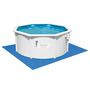 Сборный бассейн Bestway 56574 «Hydrium Pool Set», фильтр песочный, лестница, подстилка, размер 360 × 120 см