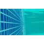 Плёнка Haogenplast «Matrix» Blue 3D, галактика, рулон 1.65 × 25 метров