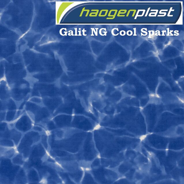 Плёнка Haogenplast «Printed Range» Galit NG Cool Sparks, тёмный мрамор, рулон 1.65 × 25 метров