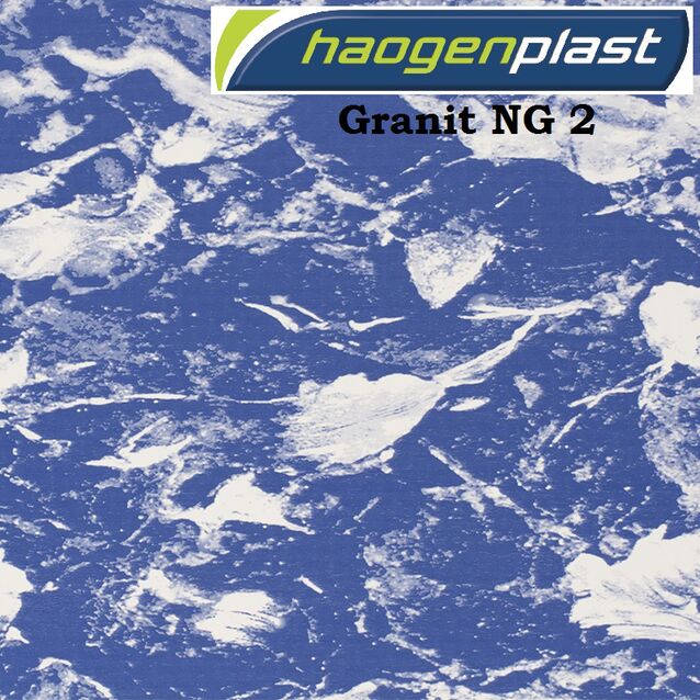 Плёнка Haogenplast «Printed Range» Granit NG 2, тёмный, рулон 1.65 × 25 метров