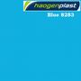 Плёнка Haogenplast UNICOLORS STANDART Blue 8283, голубая, рулон 2.05 × 25 м