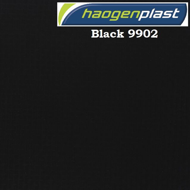 Плёнка Haogenplast «Unicolors» Dark 9902, чёрная, рулон 1.65 × 25 метров