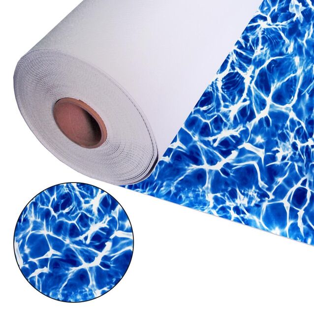 Плёнка Aquaviva Diffusion, синий мрамор, рулон 1.65 × 25.2 метра