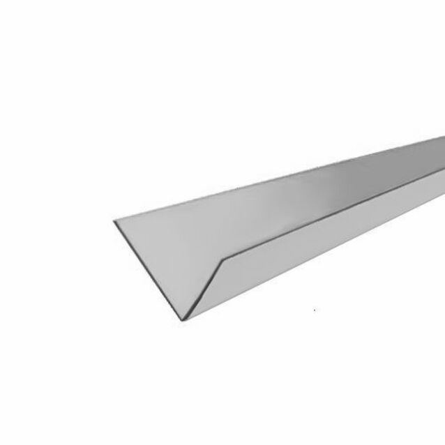 Крепёжный угол внутренний ПВХ Aquaviva Gray (серый), размер 50 × 30 × 2000 мм