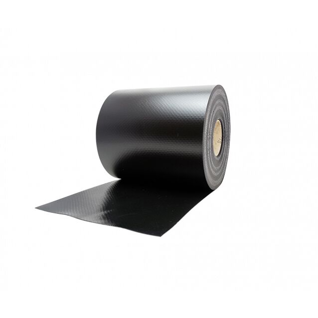 Разметка дорожки Elbtal Plastics 2100271 чёрная 1.5 мм, рулон 25 × 0.25 метра