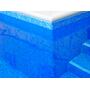 Плёнка Elbtal Plastics 2001191 ELBE Supra Print Marble Blue, рулон 1.65 × 25 метров