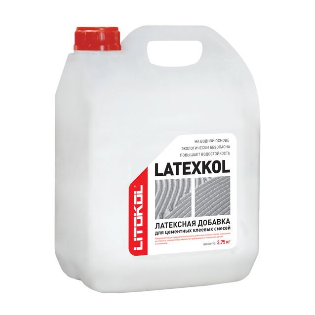 Латексная добавка Litokol LATEXKOL-м, 3.75 кг