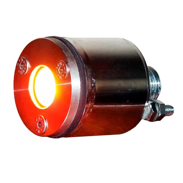 Прожектор светодиодный мини из нержавеющей стали Runwill Pools P11-19 (плёнка), 5 Вт, 12 Вольт, RGB, с закладной