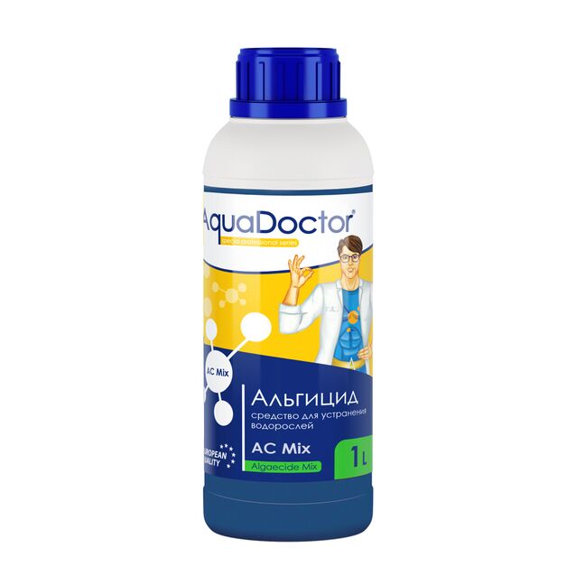 Альгицид AquaDoctor AC Mix, 1 литр, средство против водорослей