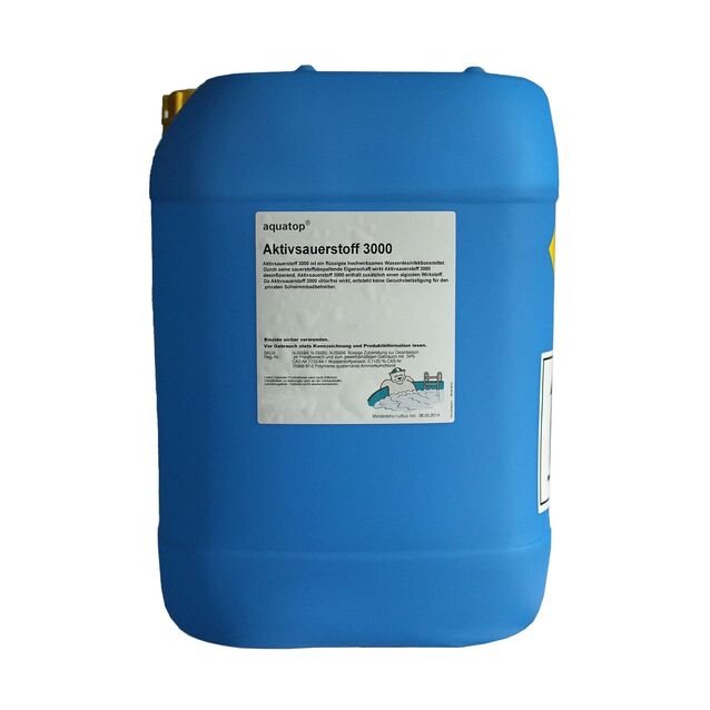 Активный кислород Aquatop 3000 жидкий 3020200161, с альгицидом, 10 литров
