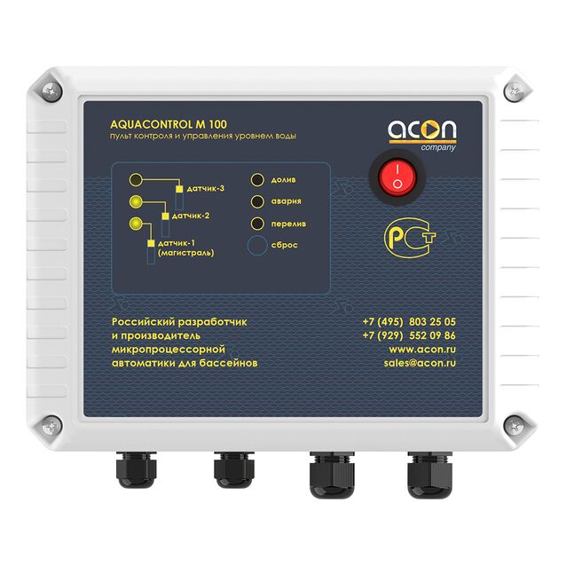 Пульт управления доливом Acon «AQUACONTROL М100»